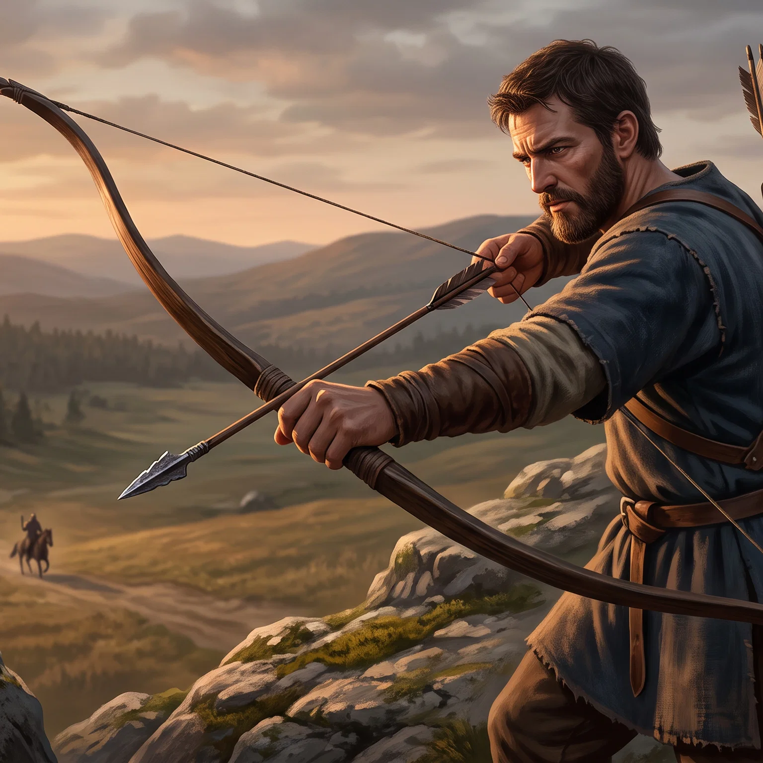 The Divine Archer of Justice