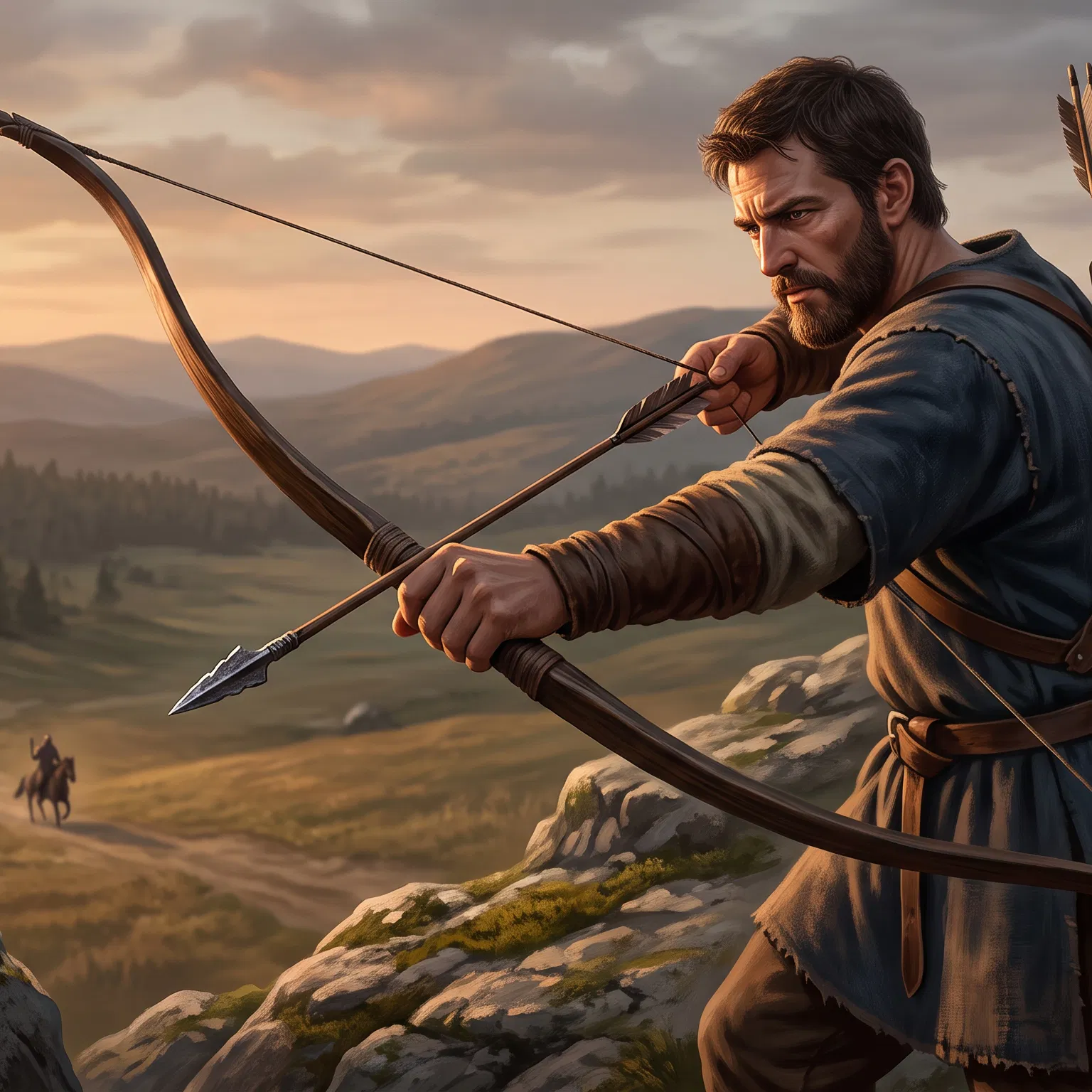 The Divine Archer of Justice
