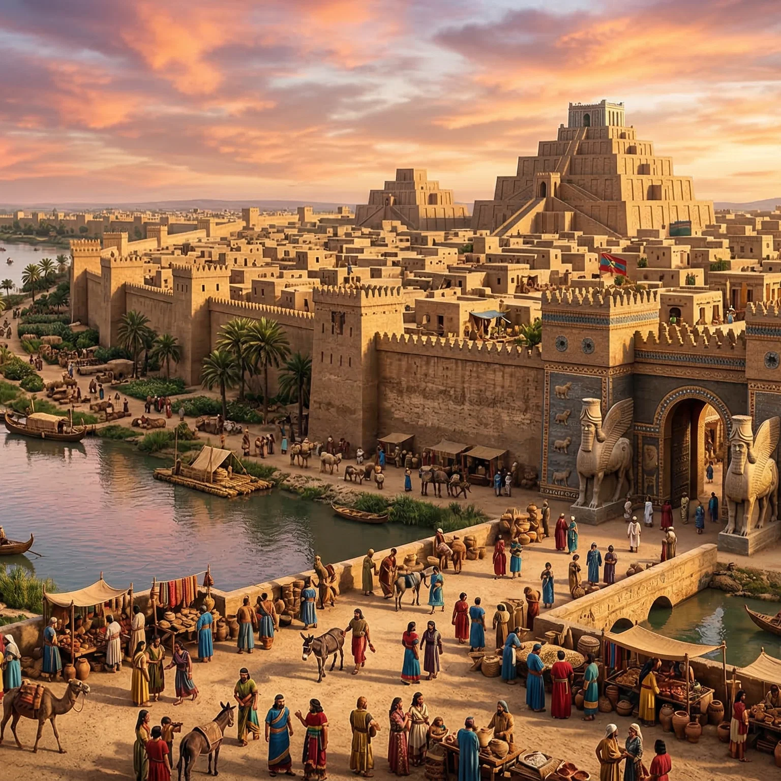 The Golden Splendor of Ancient Nineveh