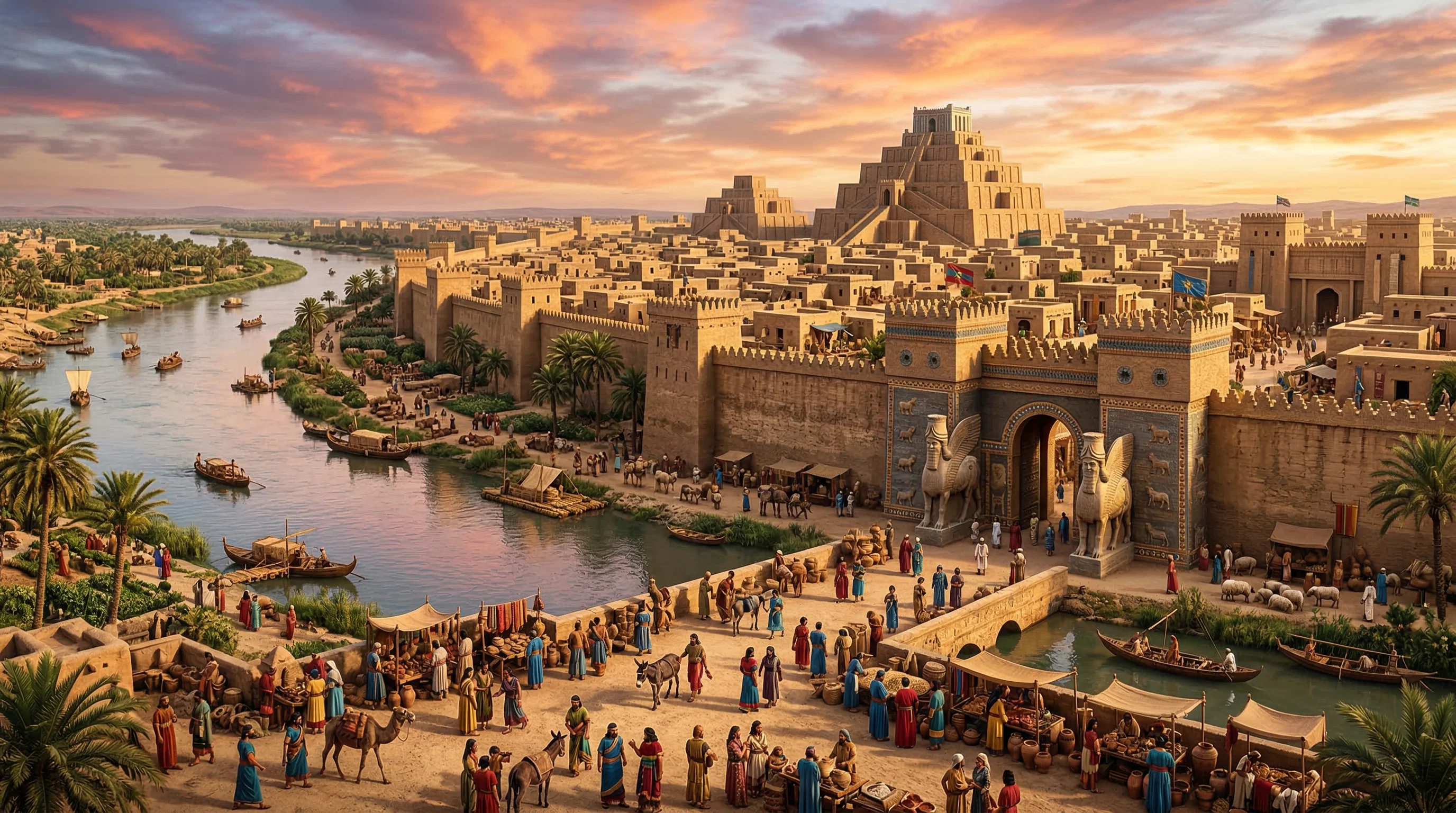 The Golden Splendor of Ancient Nineveh