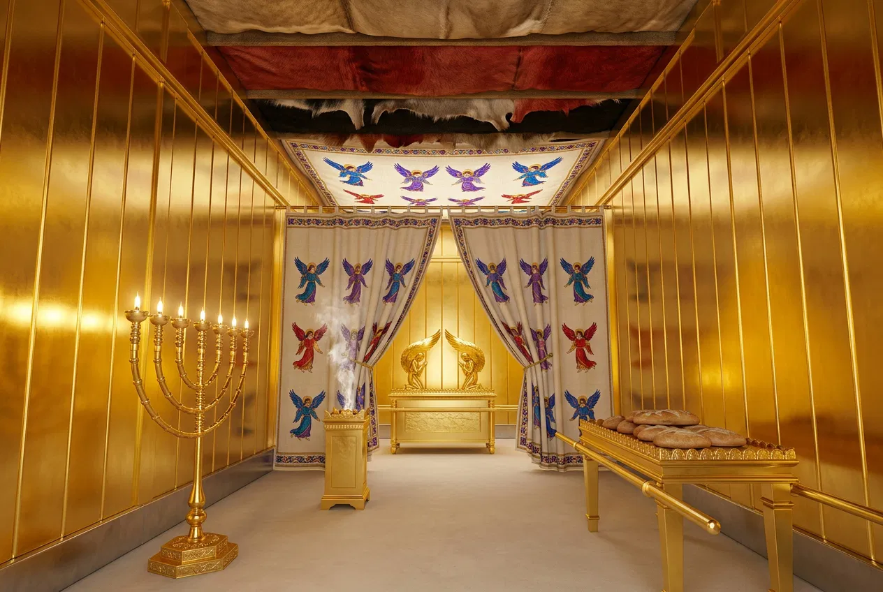 Inside the Wilderness Tabernacle