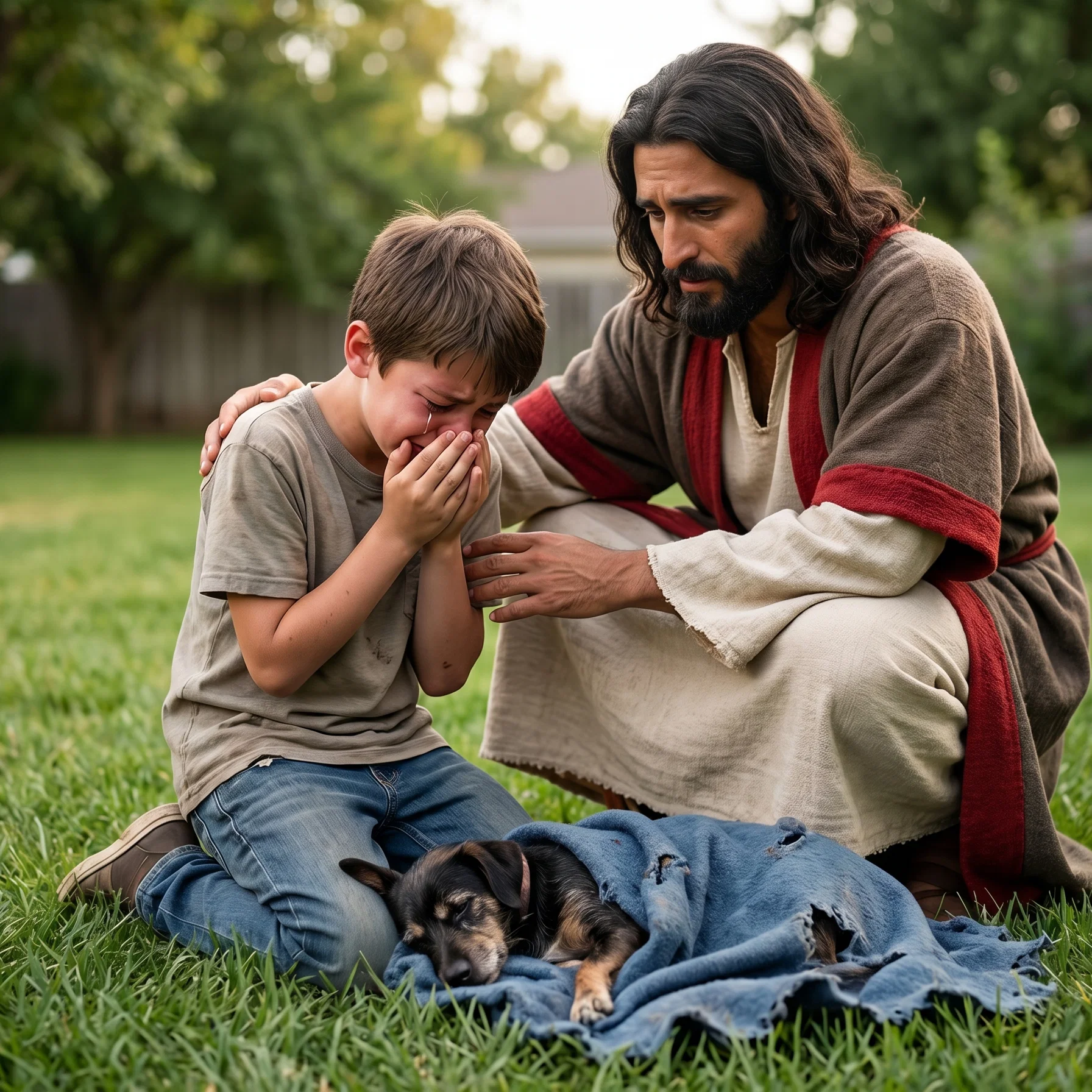 Divine Compassion for a Grieving Child