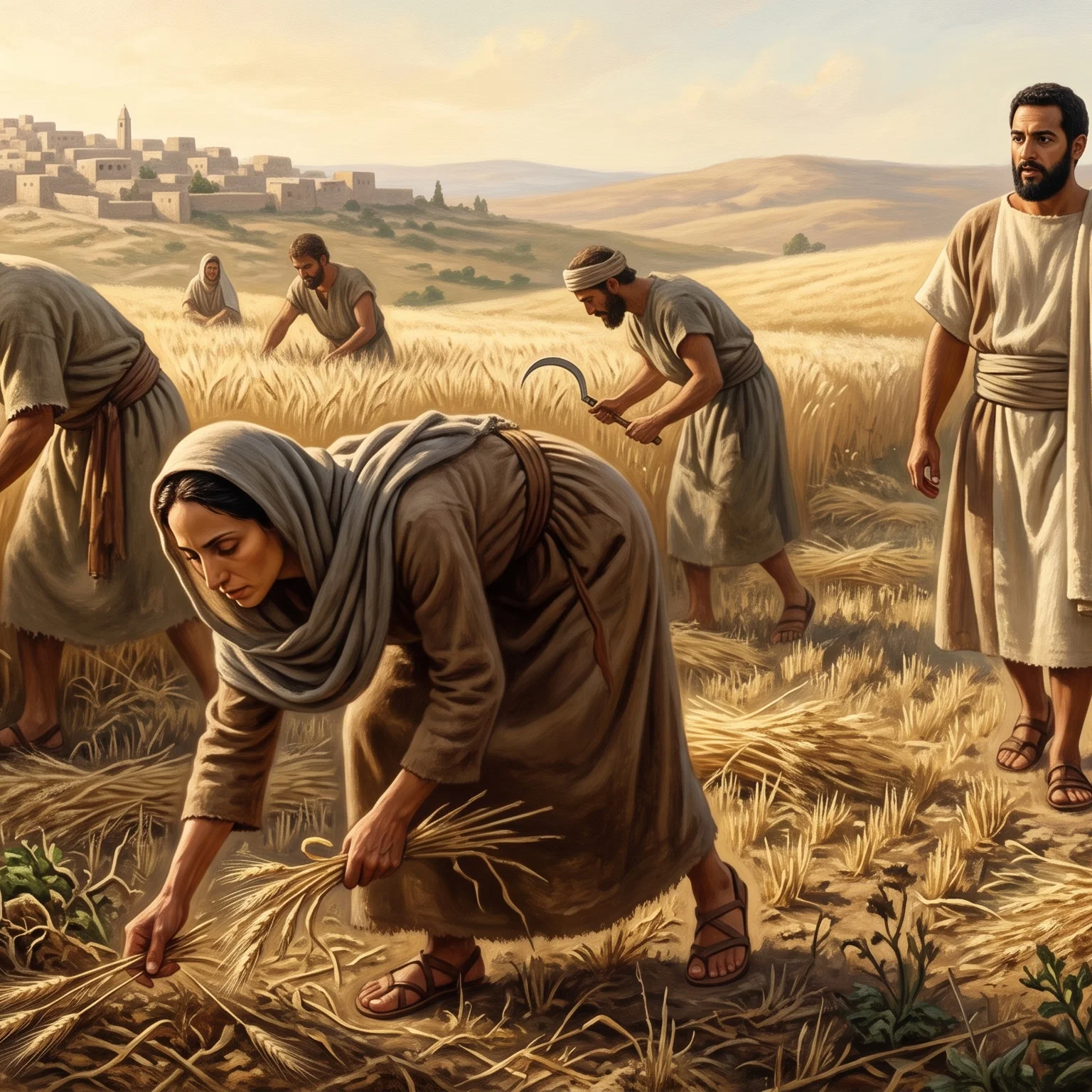 Ruth Gleaning in the Harvest Fields