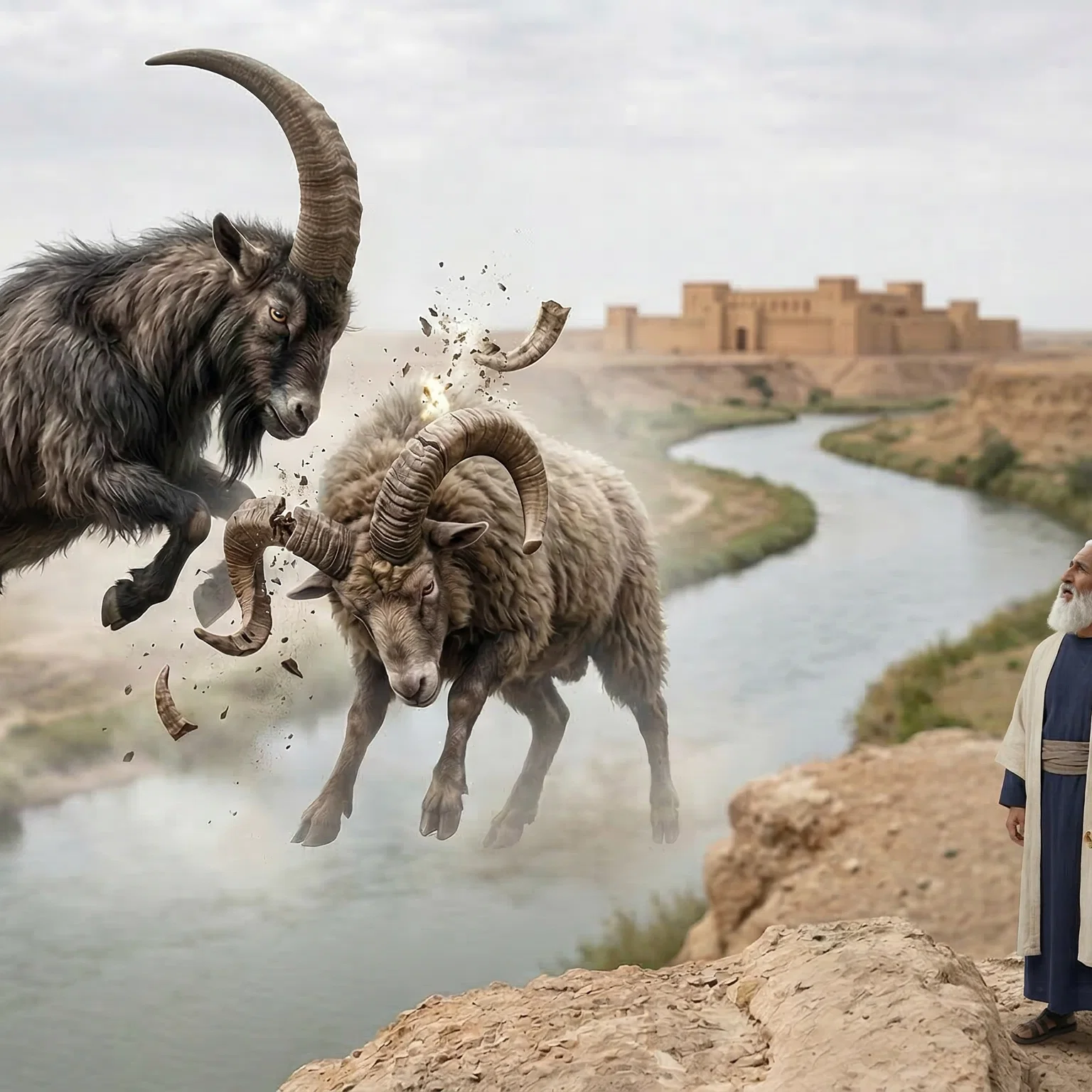 Daniel Visions the Great Single Horn