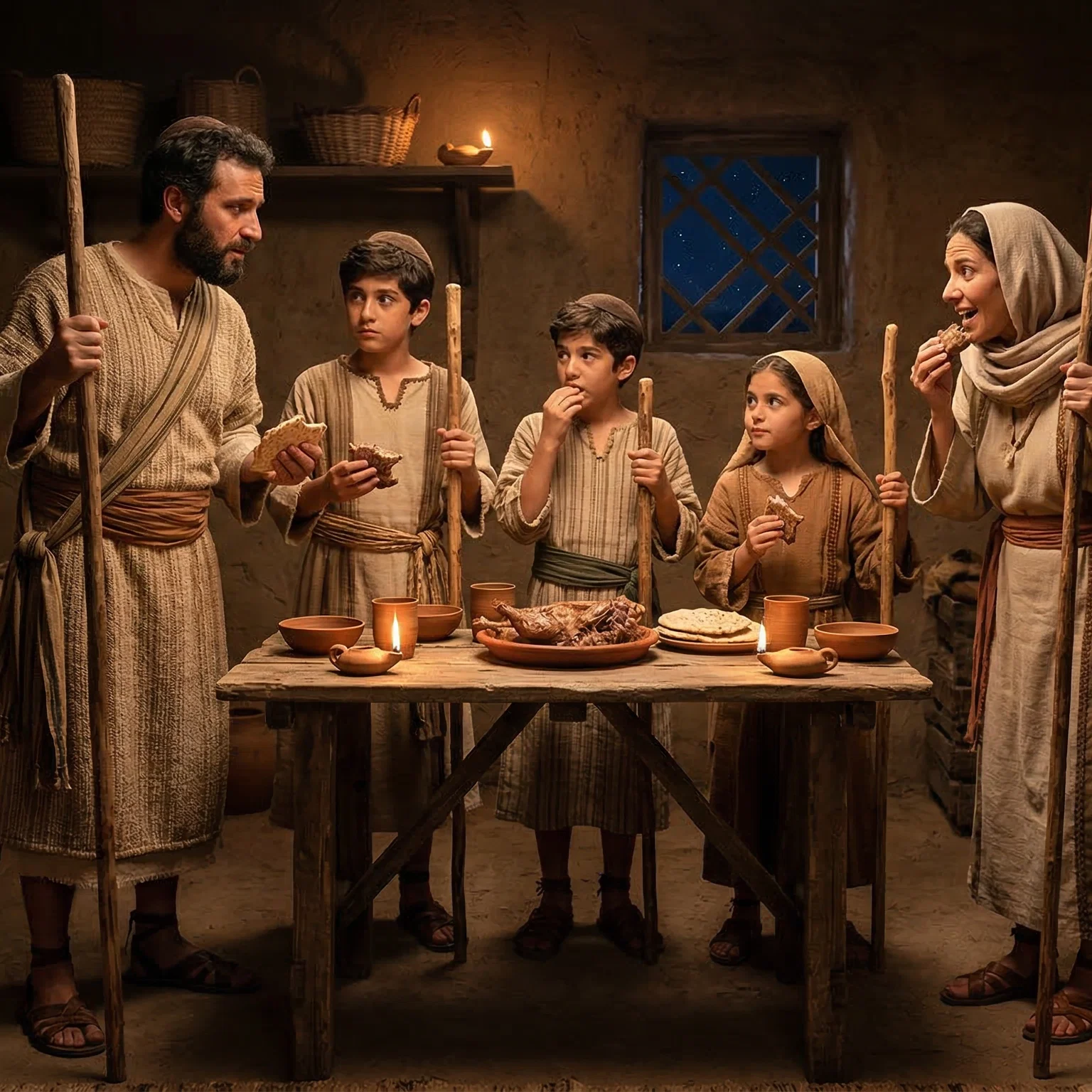 The First Passover in Egypt