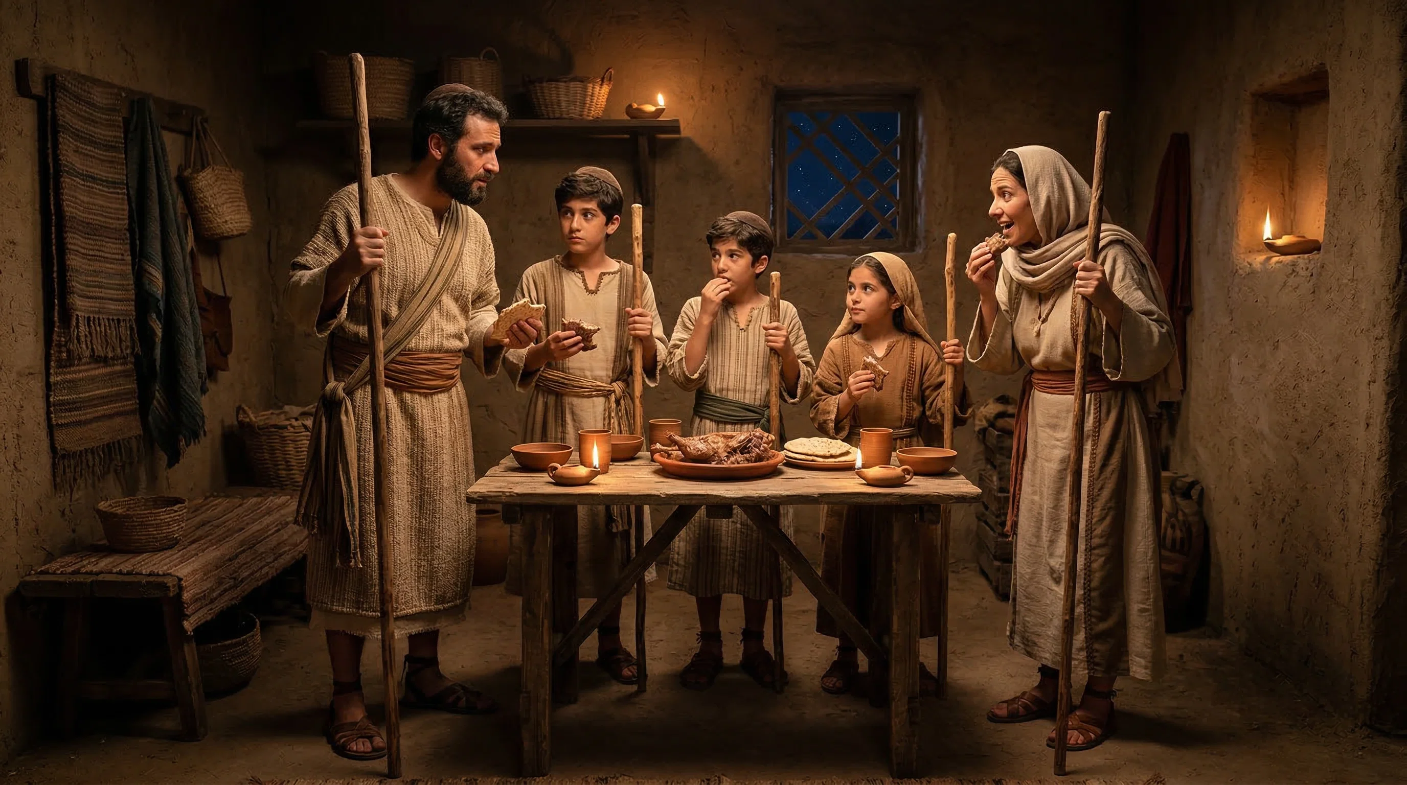 The First Passover in Egypt