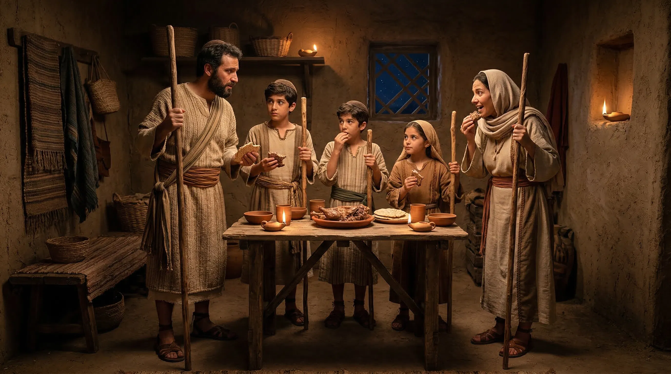 The First Passover in Egypt
