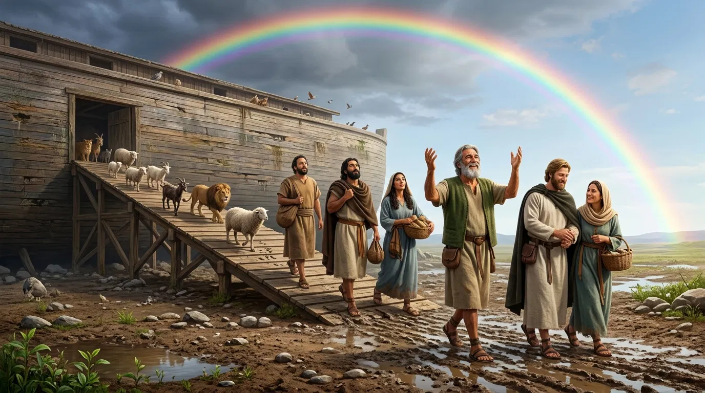 A Covenant Sealed in Radiant Color