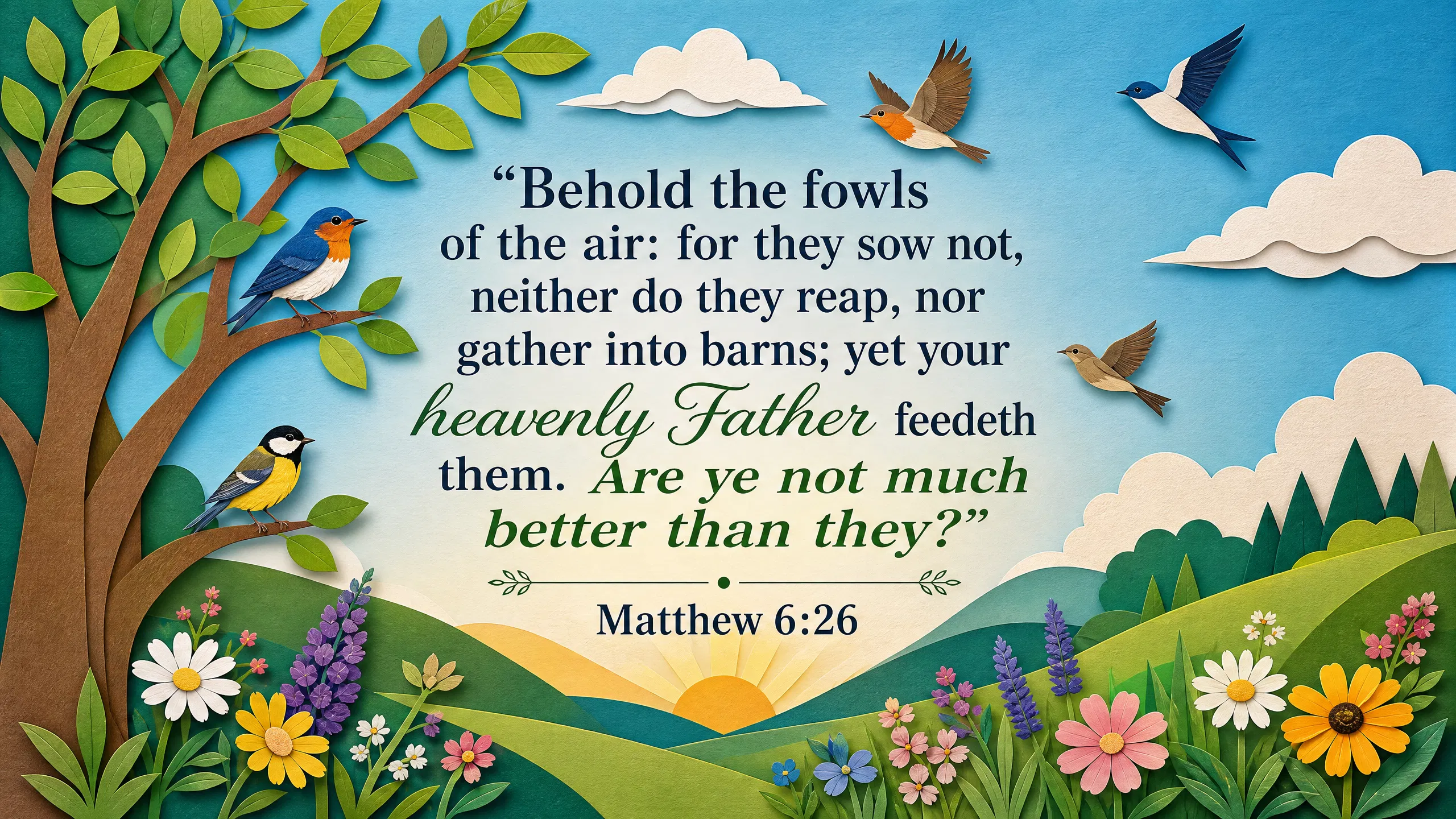 Matthew 6:26