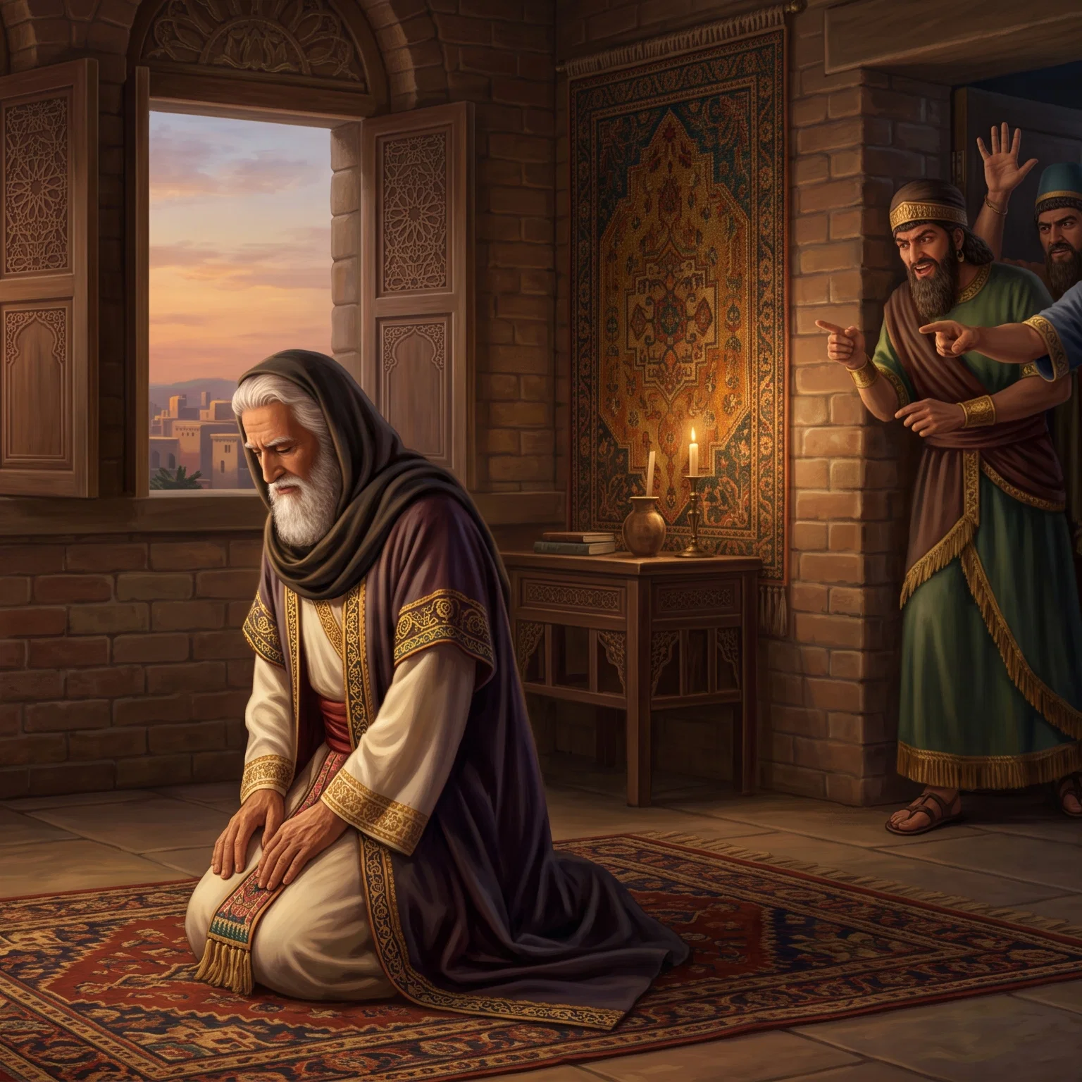 Faithful Prayer as his habit still