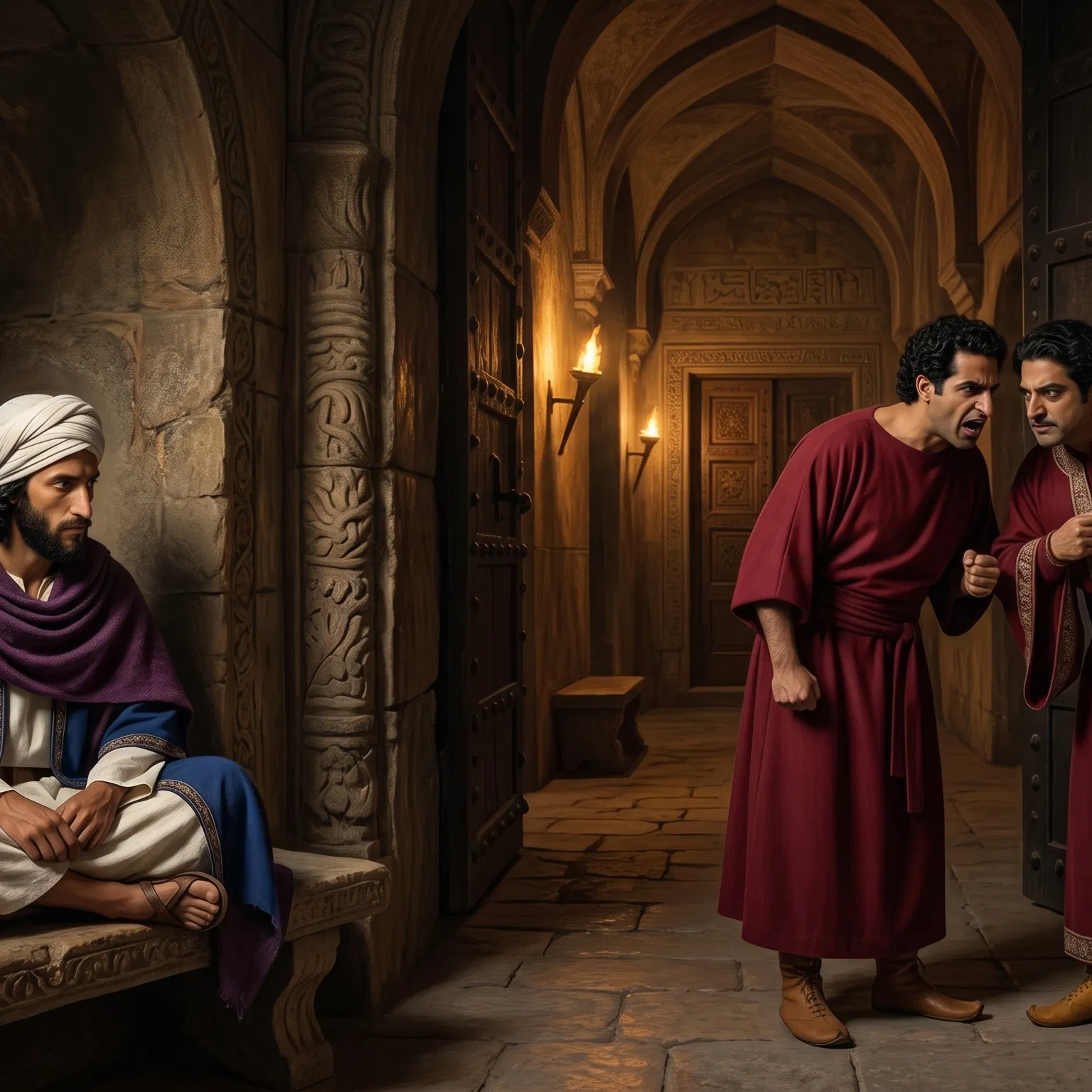 Bigthan and Teresh Plot Against the King