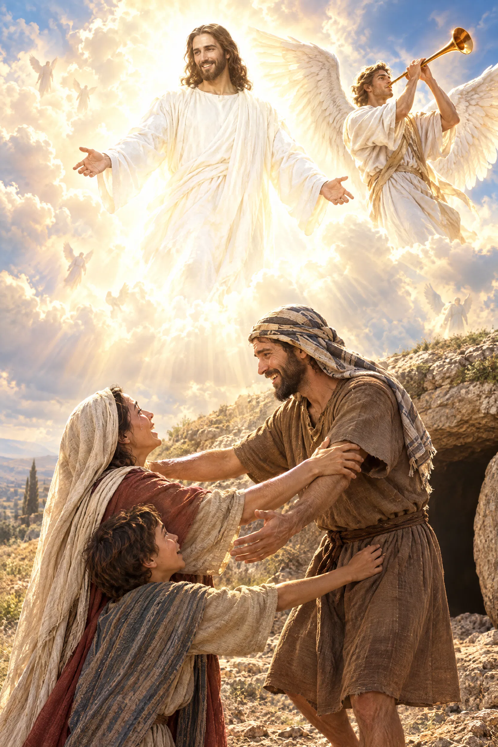 Christ Descends as the Dead Rise