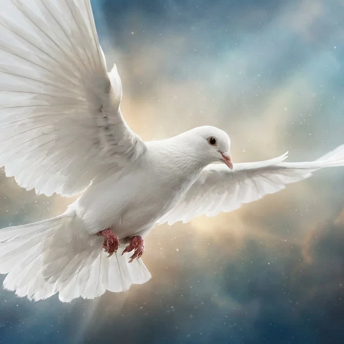 The Celestial Descent of Peace