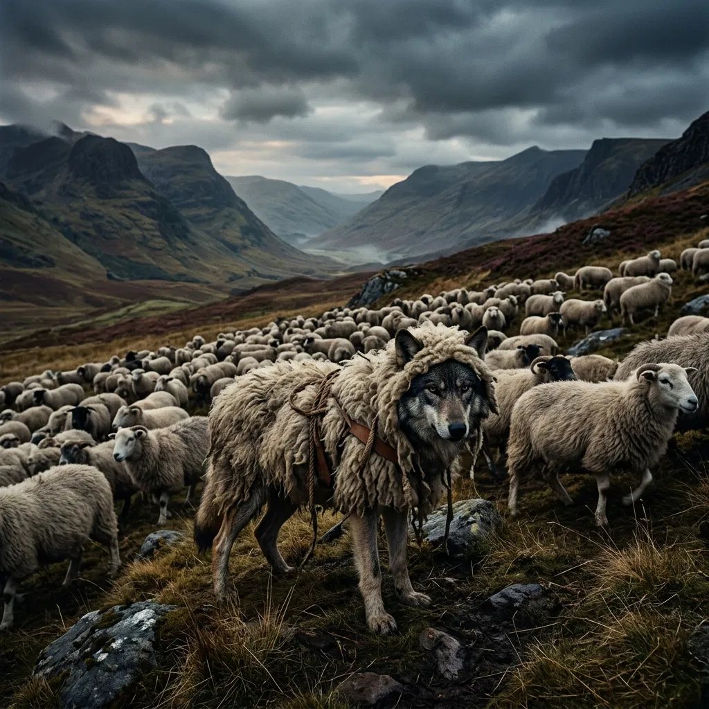 A Wolf in Sheep's Clothing Among the Flock