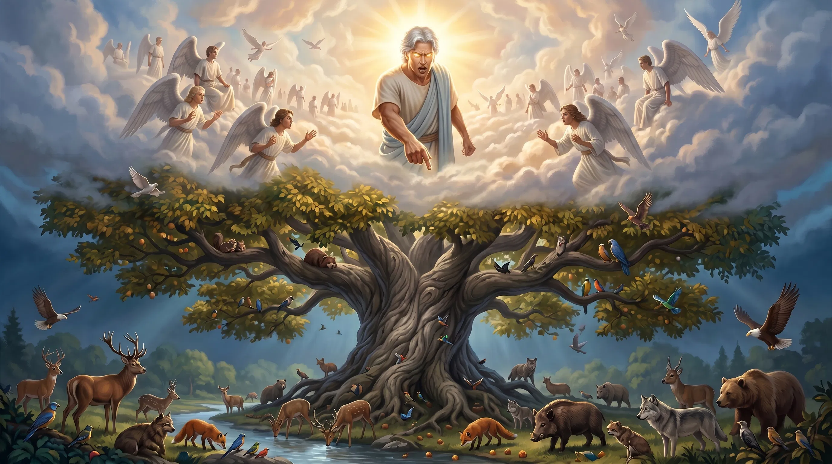 The Heavenly Watcher Commands the Tree Cut Down