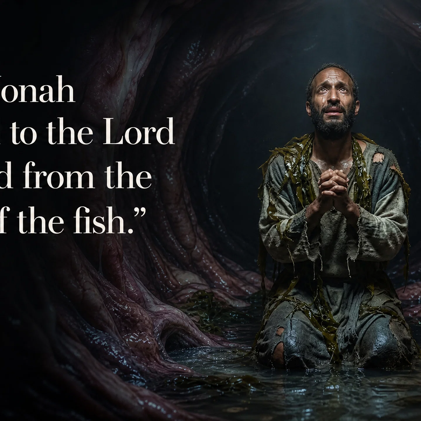 Jonah Praying to the Lord
