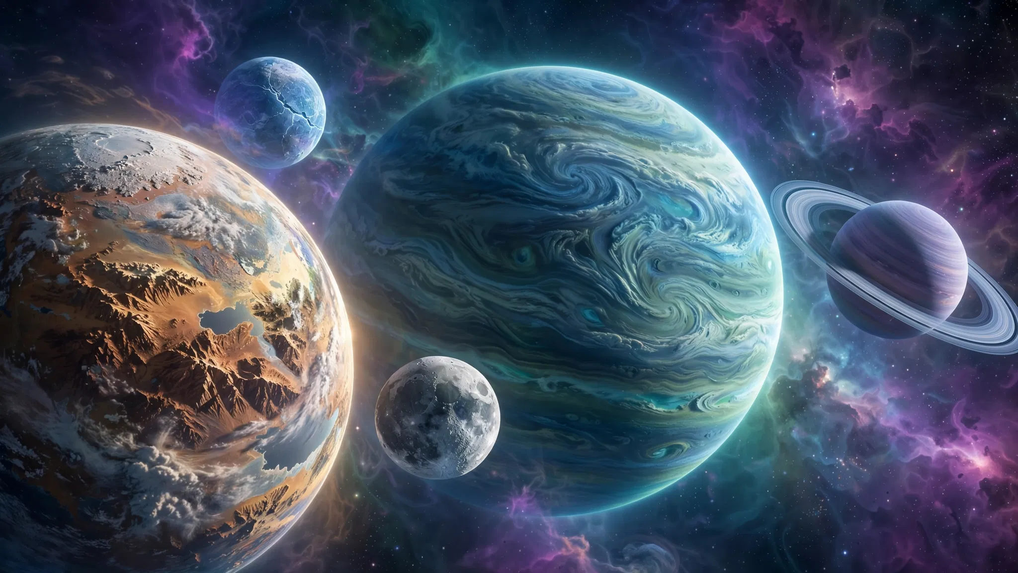 Divine Grandeur Across the Cosmos