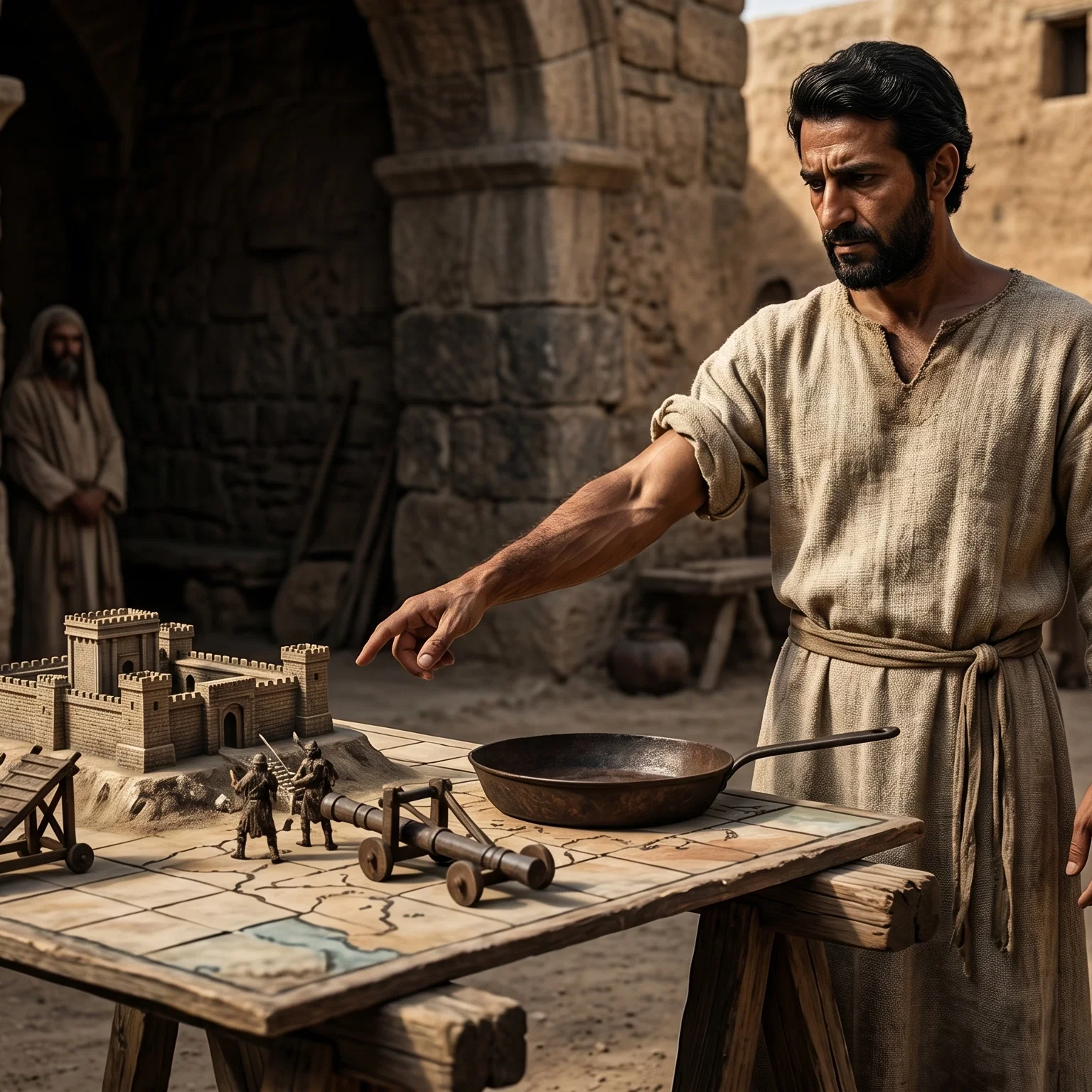 Ezekiel Facing the Besieged City