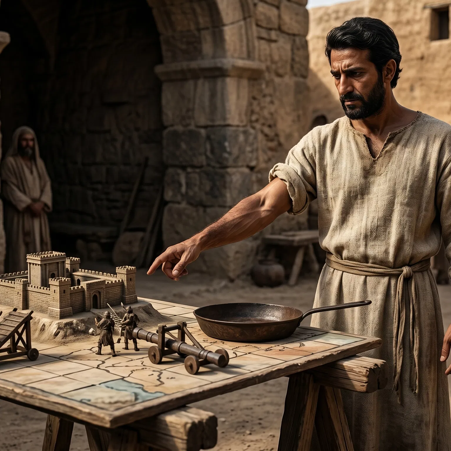 Ezekiel Facing the Besieged City