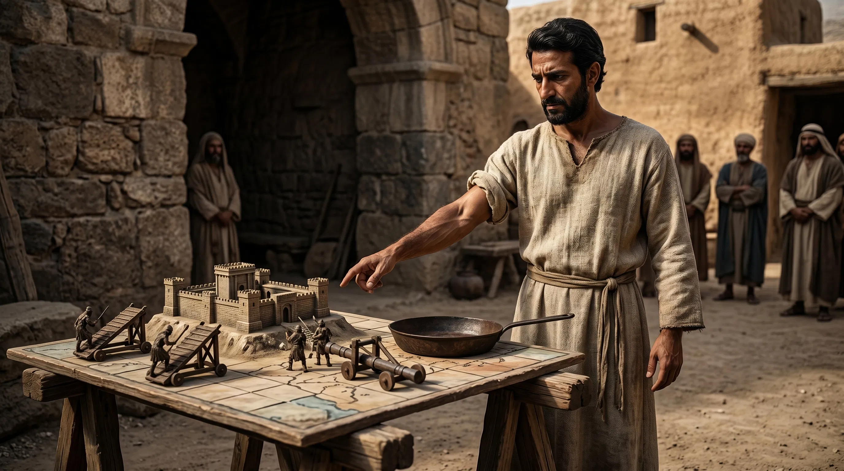 Ezekiel Facing the Besieged City