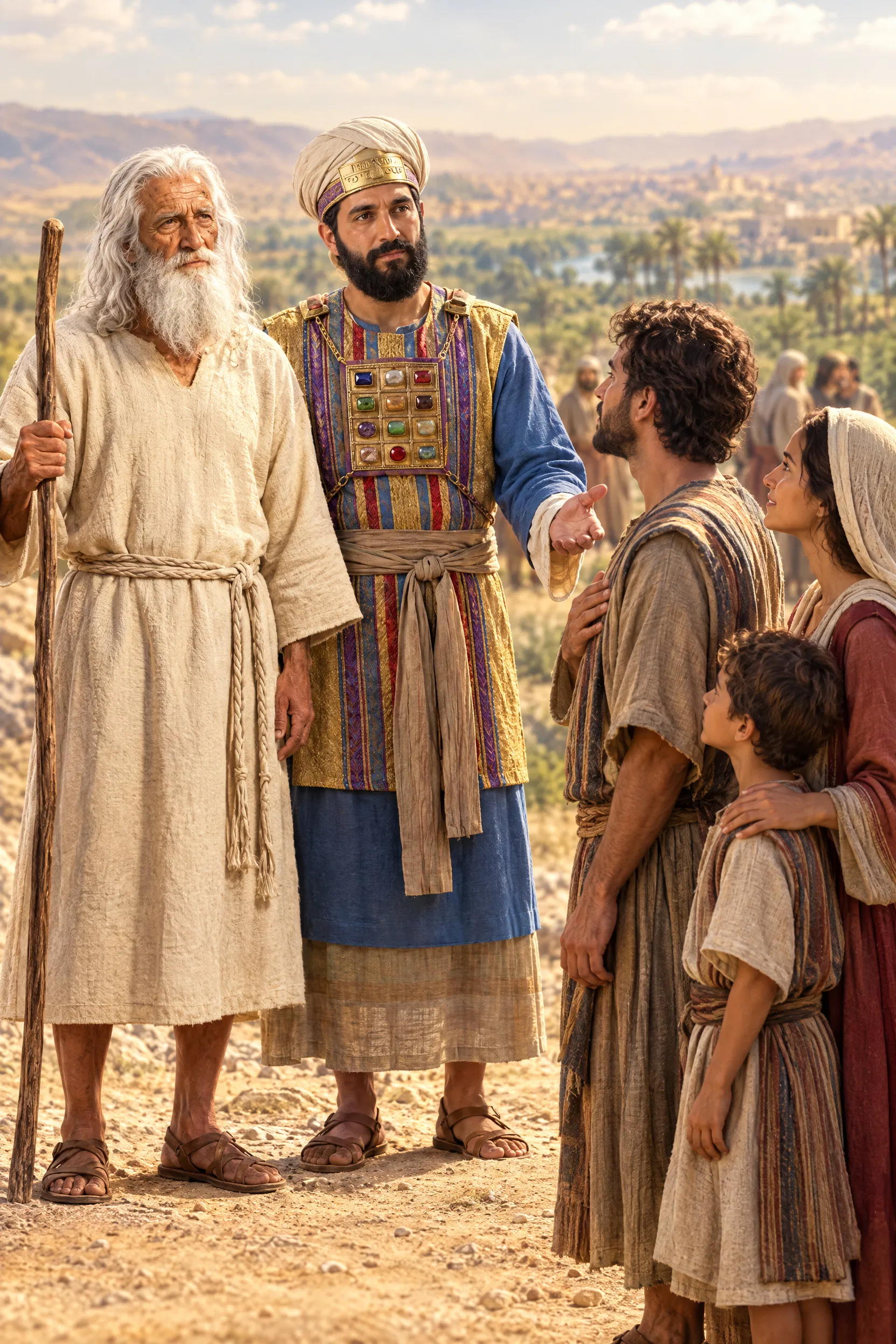 Moses and Eleazar Number Israel on the Plains of Moab