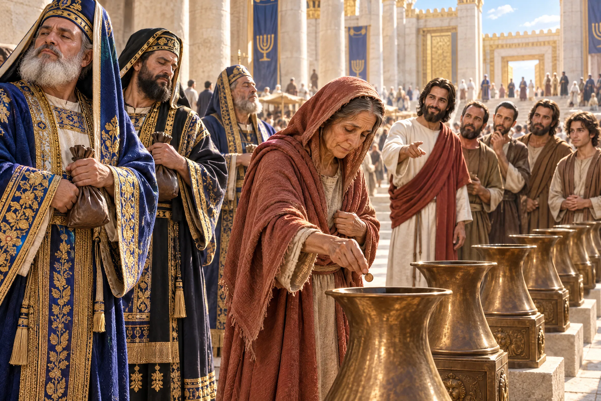 The Widow's Humble Offering of Faith