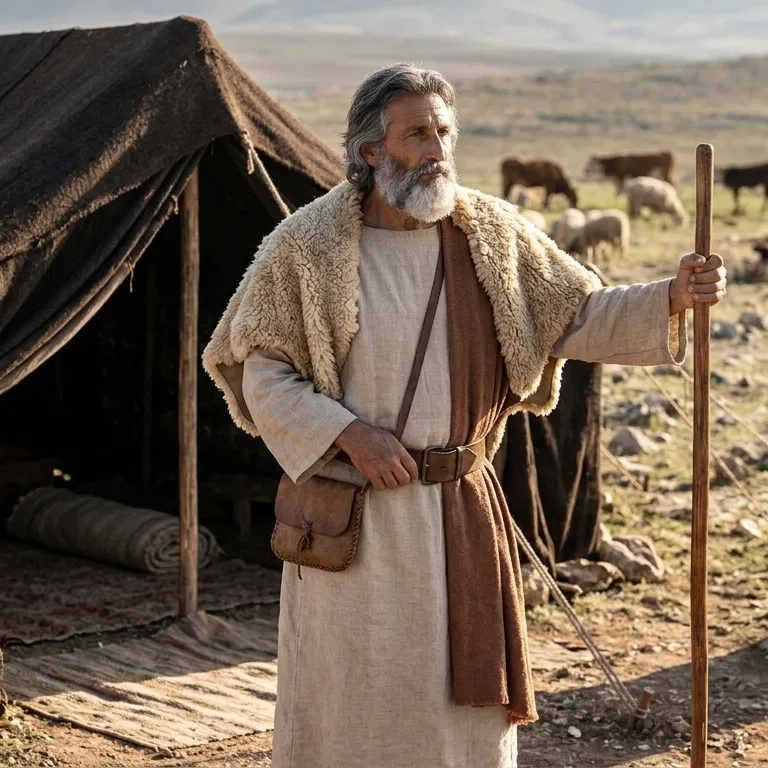 Abraham Standing Outside His Tent