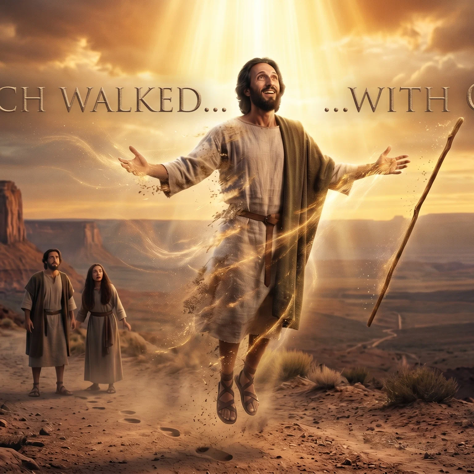 Enoch Walking Through the Ethereal Beyond