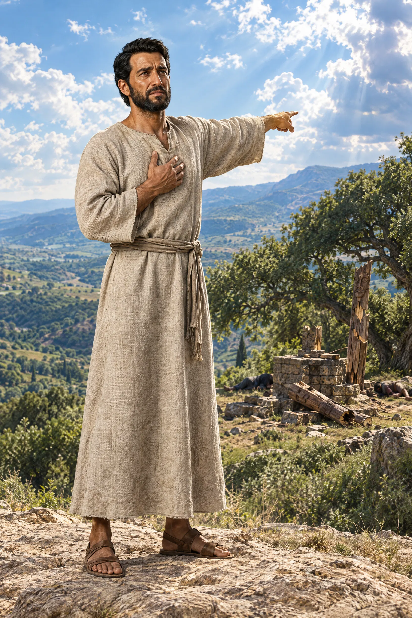 Ezekiel Prophesies Against the Mountains of Israel