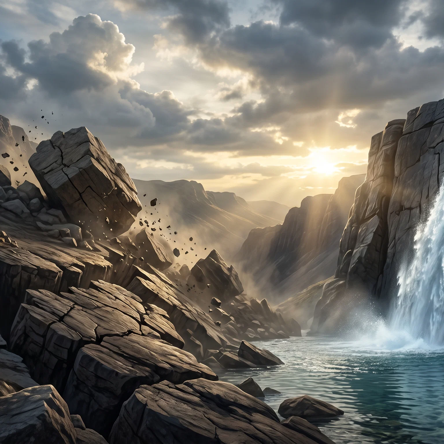 Trembling Earth Before the Presence