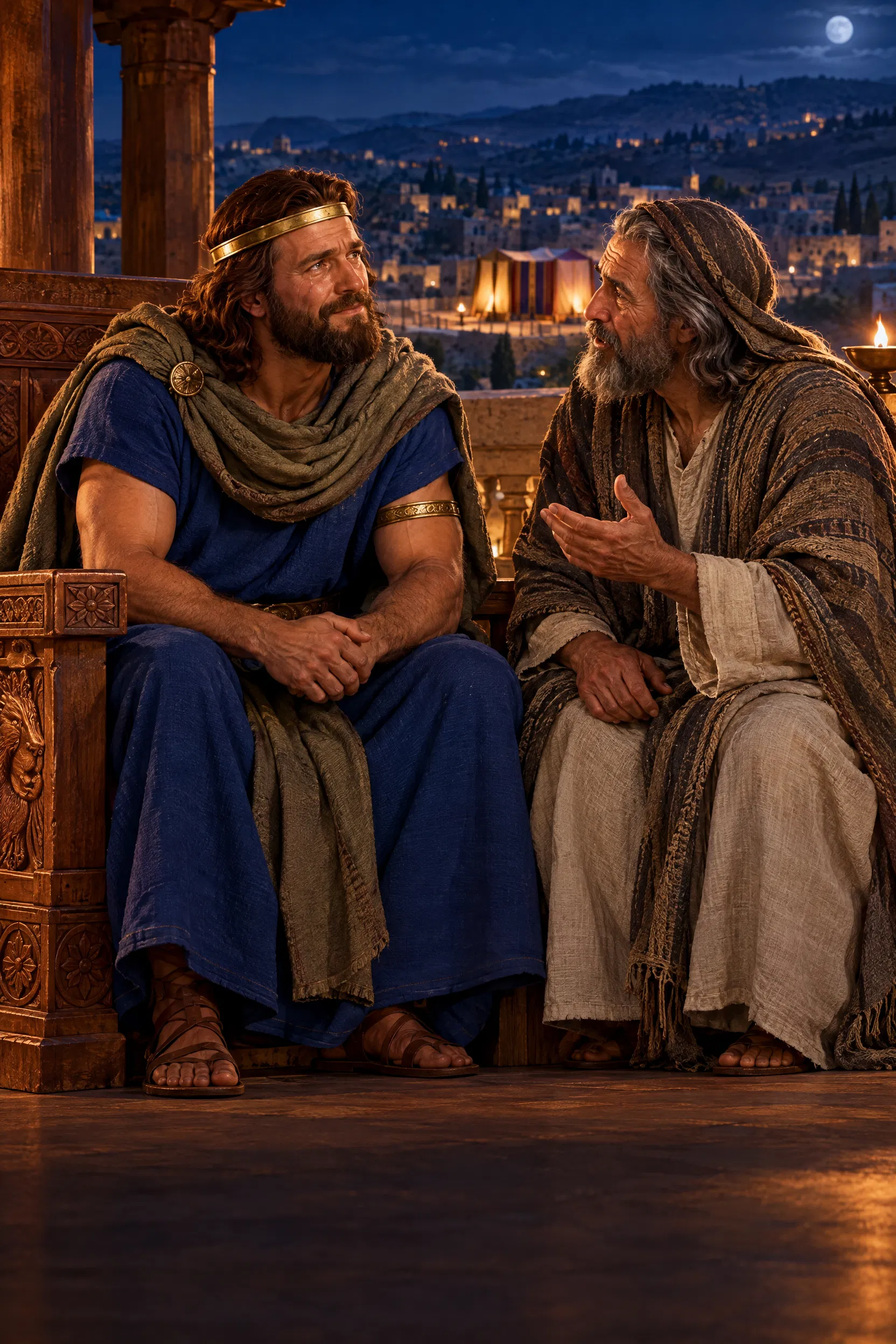 Nathan Brings David the Word of God