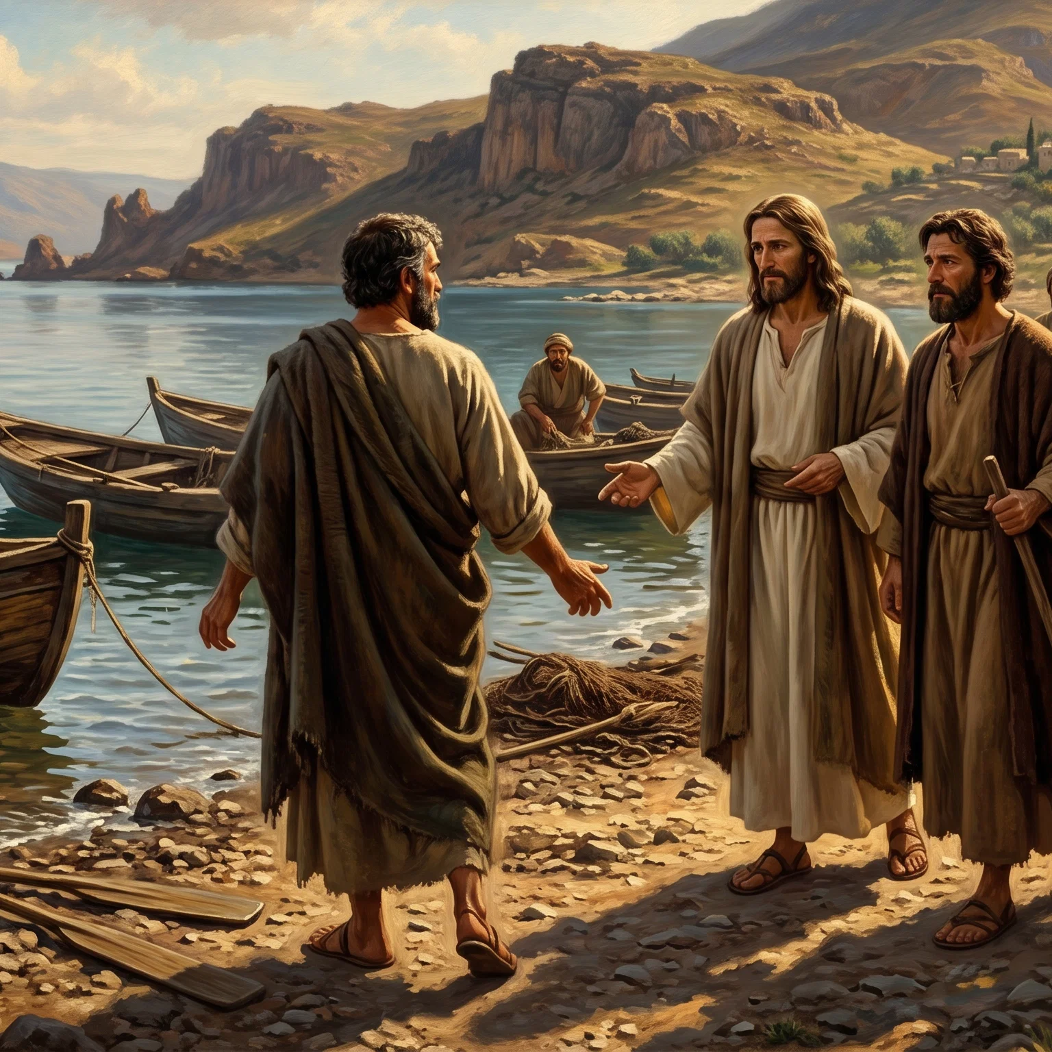 The First Disciples Leave Everything Behind