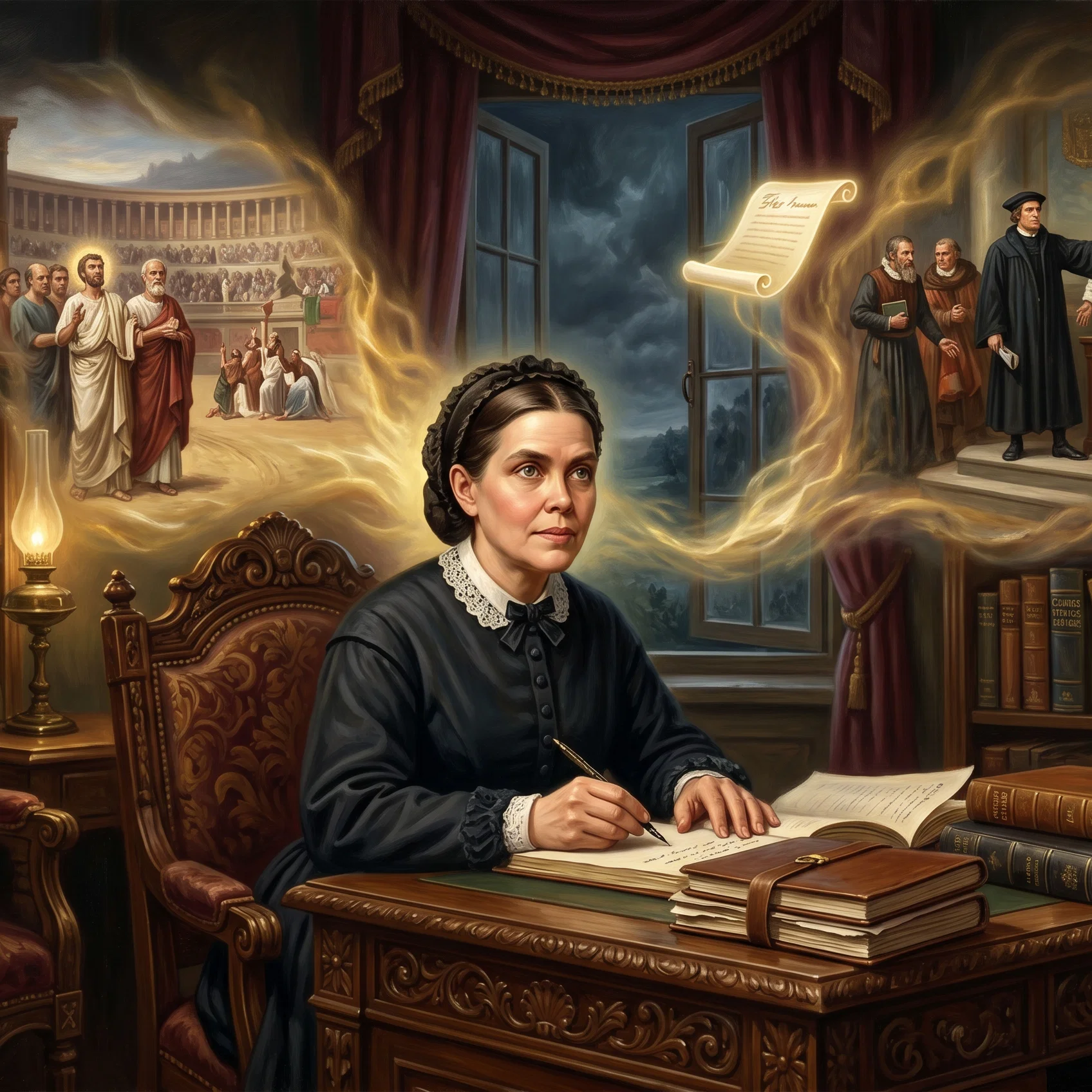 The Prophetess Pens The Great Controversy