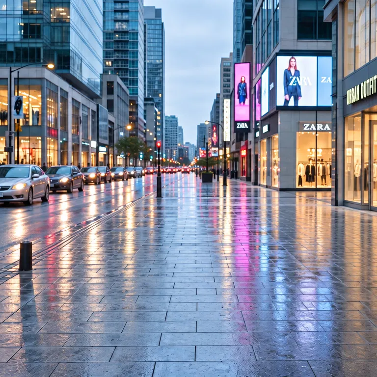The Vanished Crowd on Deserted Streets