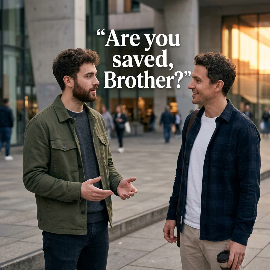 Are you saved Brother?