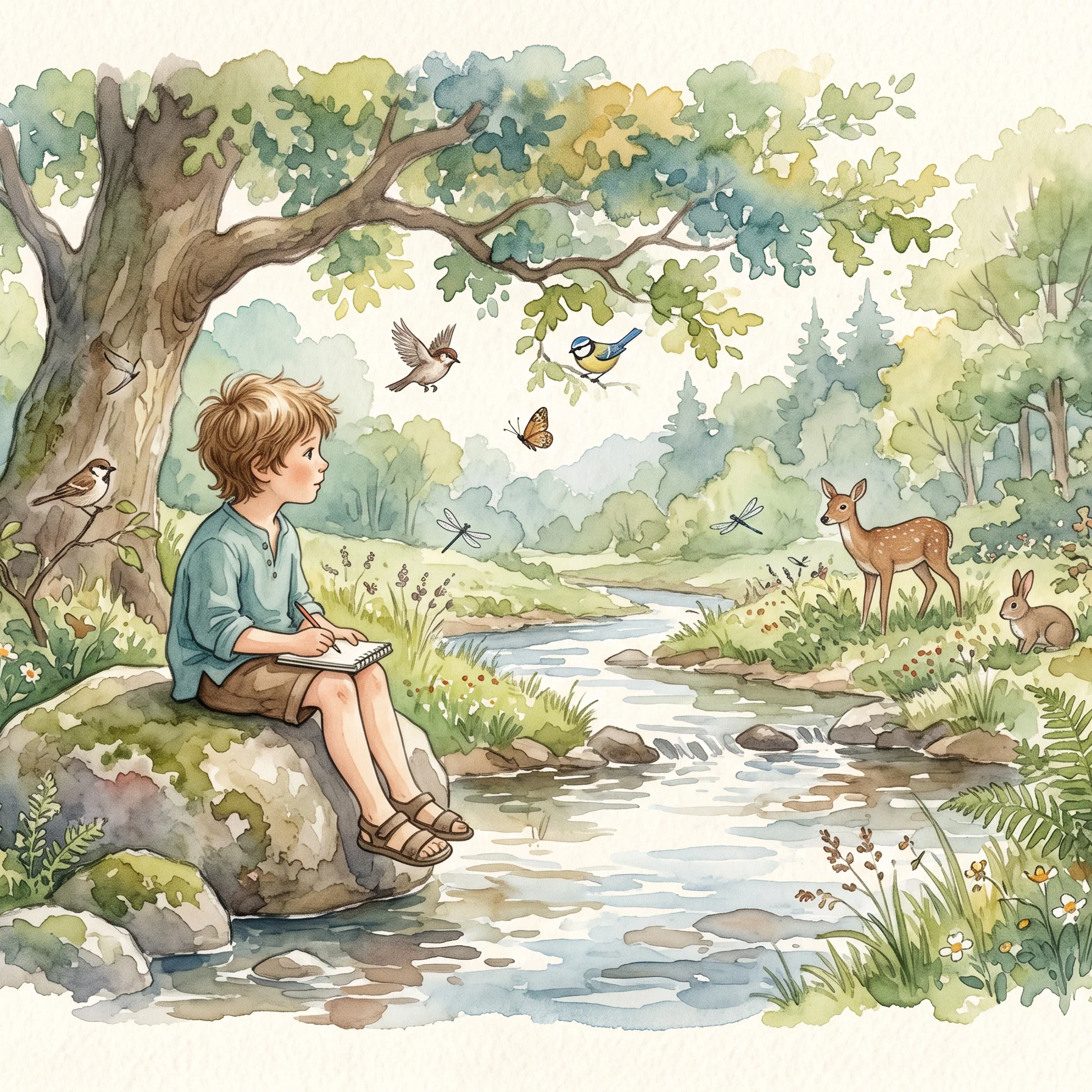 A Gentle Moment in Eden
