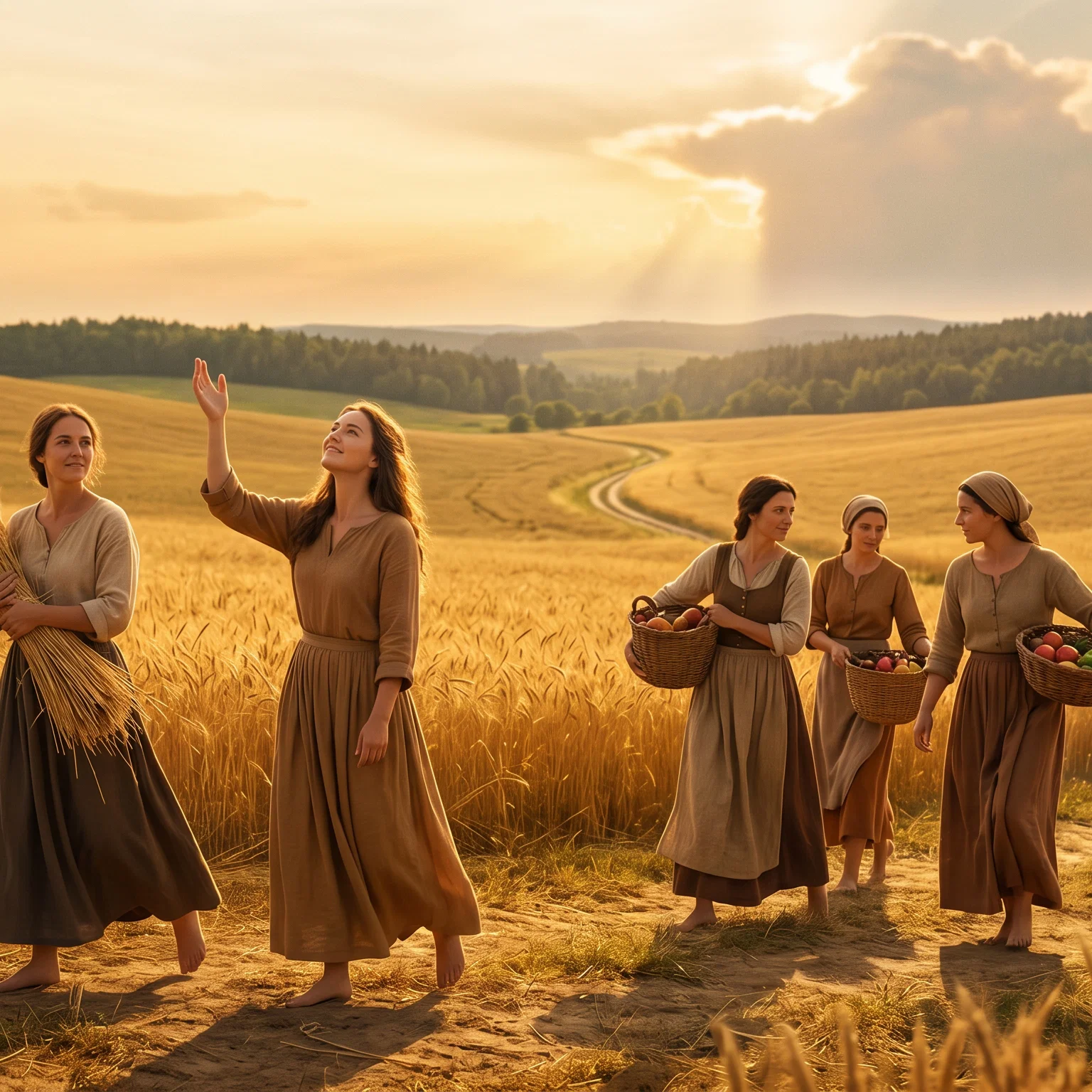 Abundance Crowned with Divine Bounty