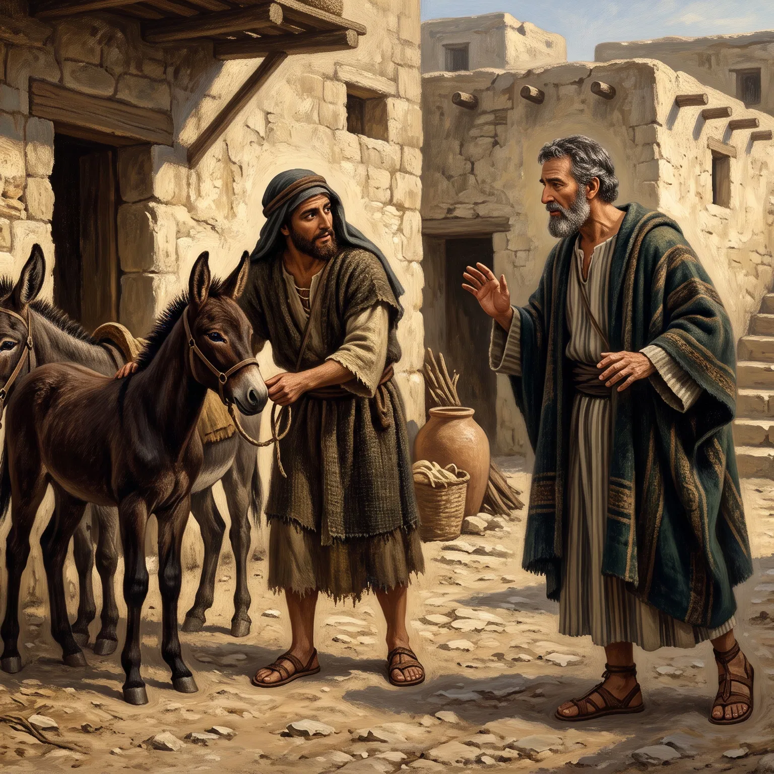 Disciple Takes the Colt from Its Owner