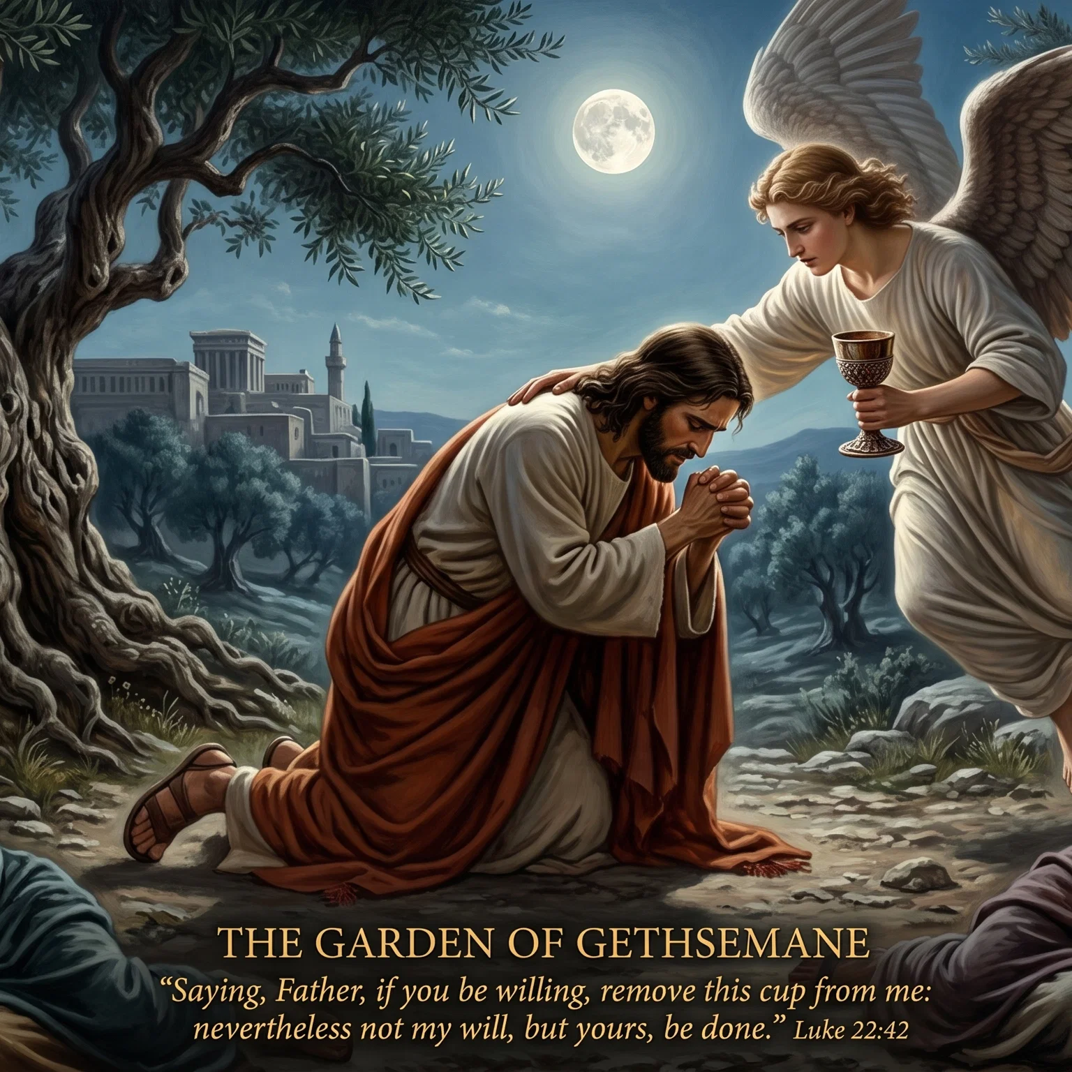 The Silent Prayer in Gethsemane
