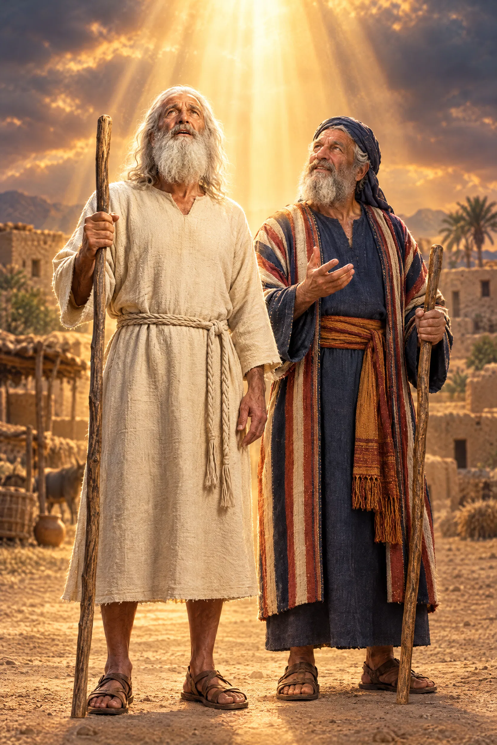 Moses and Aaron Hear God's Promise in Goshen