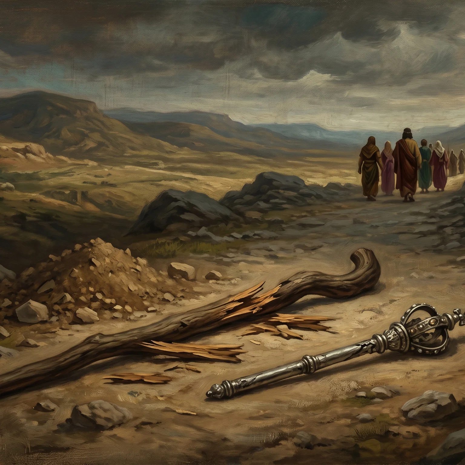 Isaiah 14:5 - The Fallen Rod of the Oppressor