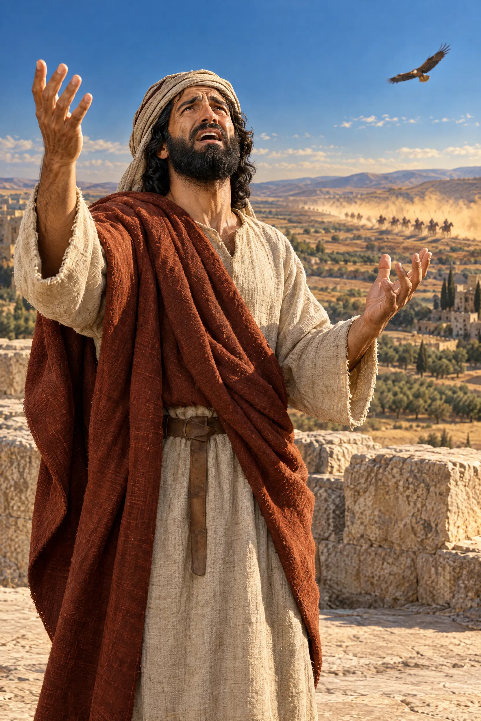 Habakkuk Cries Out as the Chaldeans Ride In