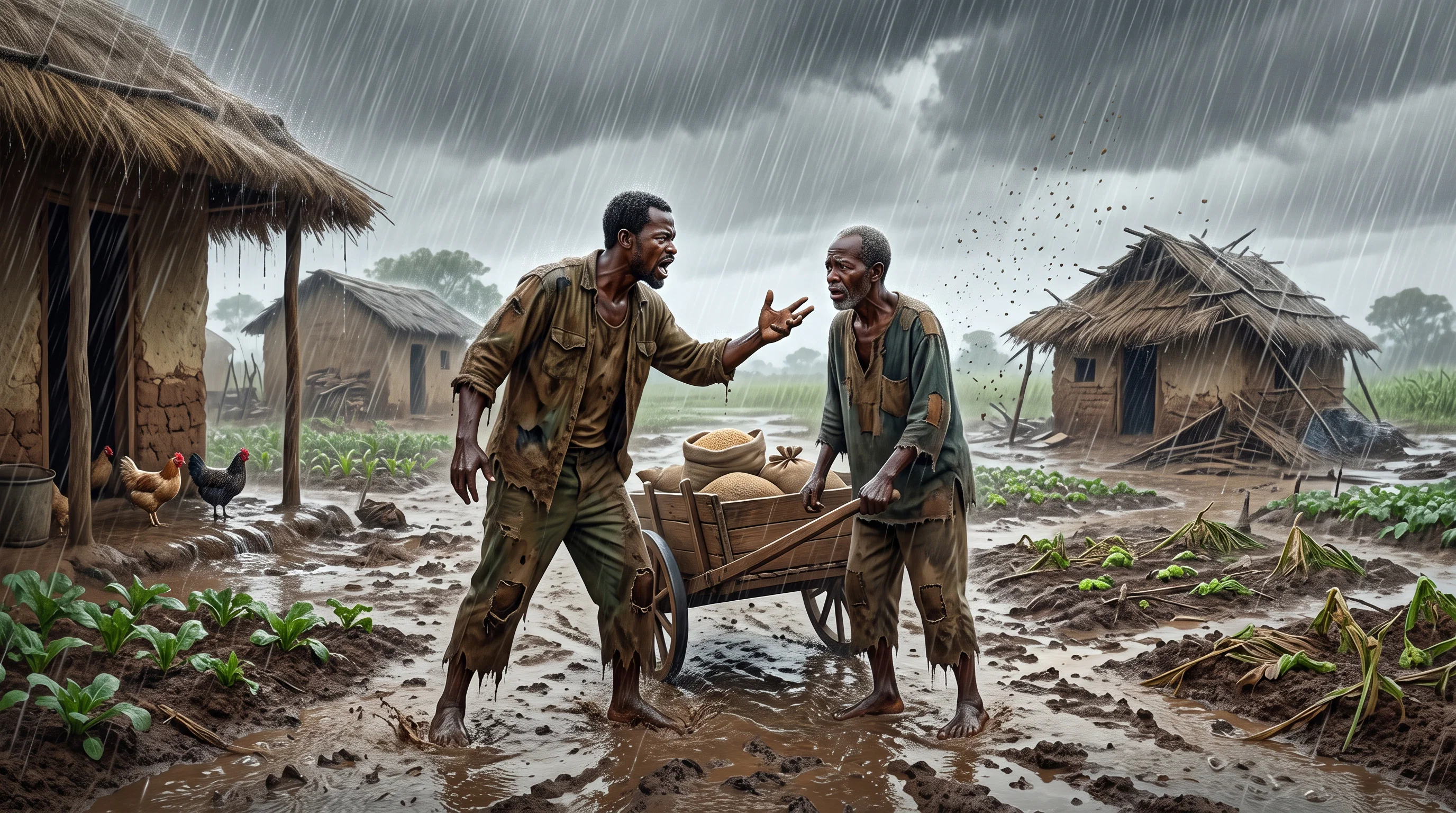 The Destitute Man Oppressing Others