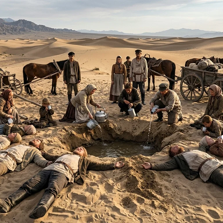 Desert Pilgrims Finding Life Giving Waters