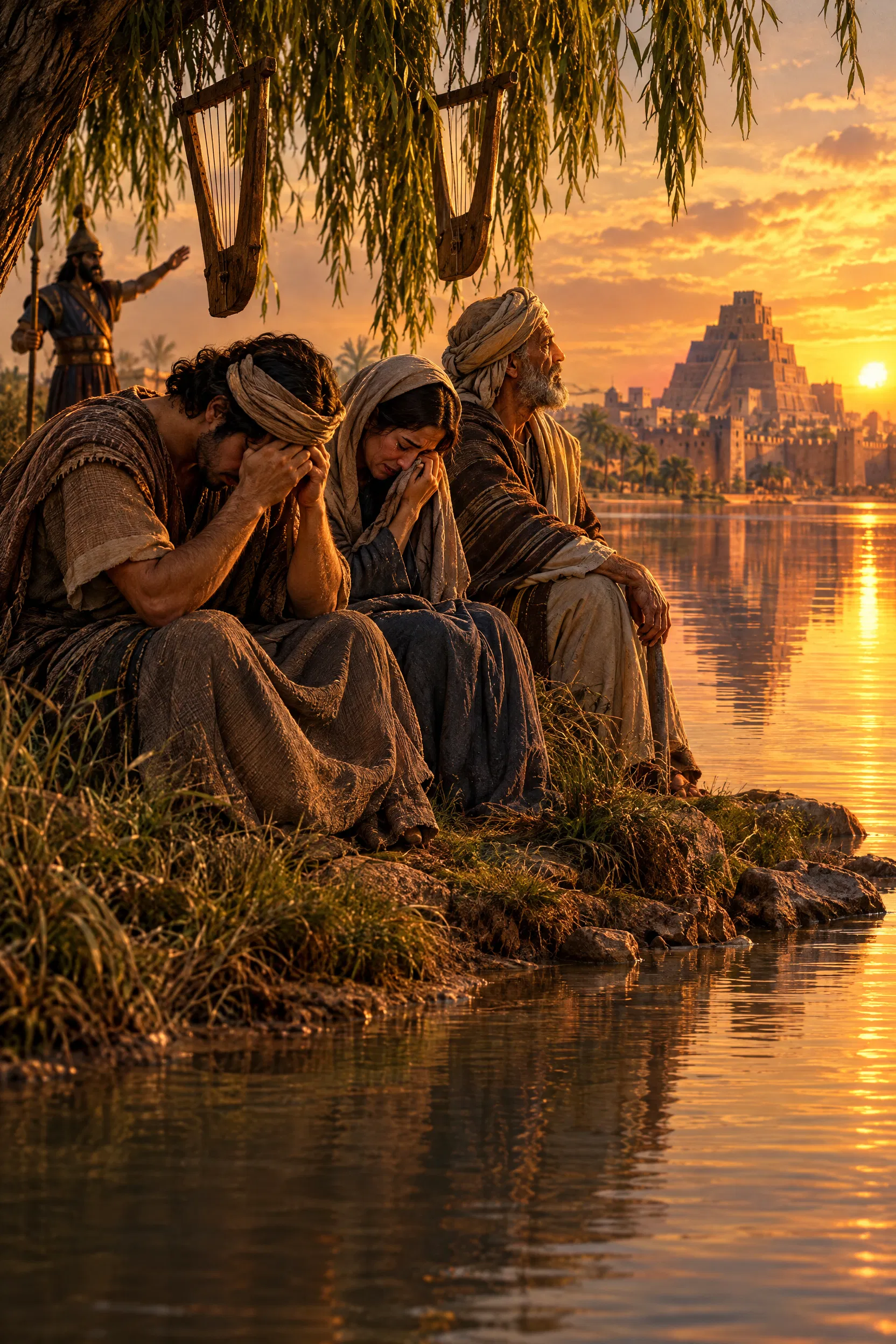 Exiles Weep by the Rivers of Babylon