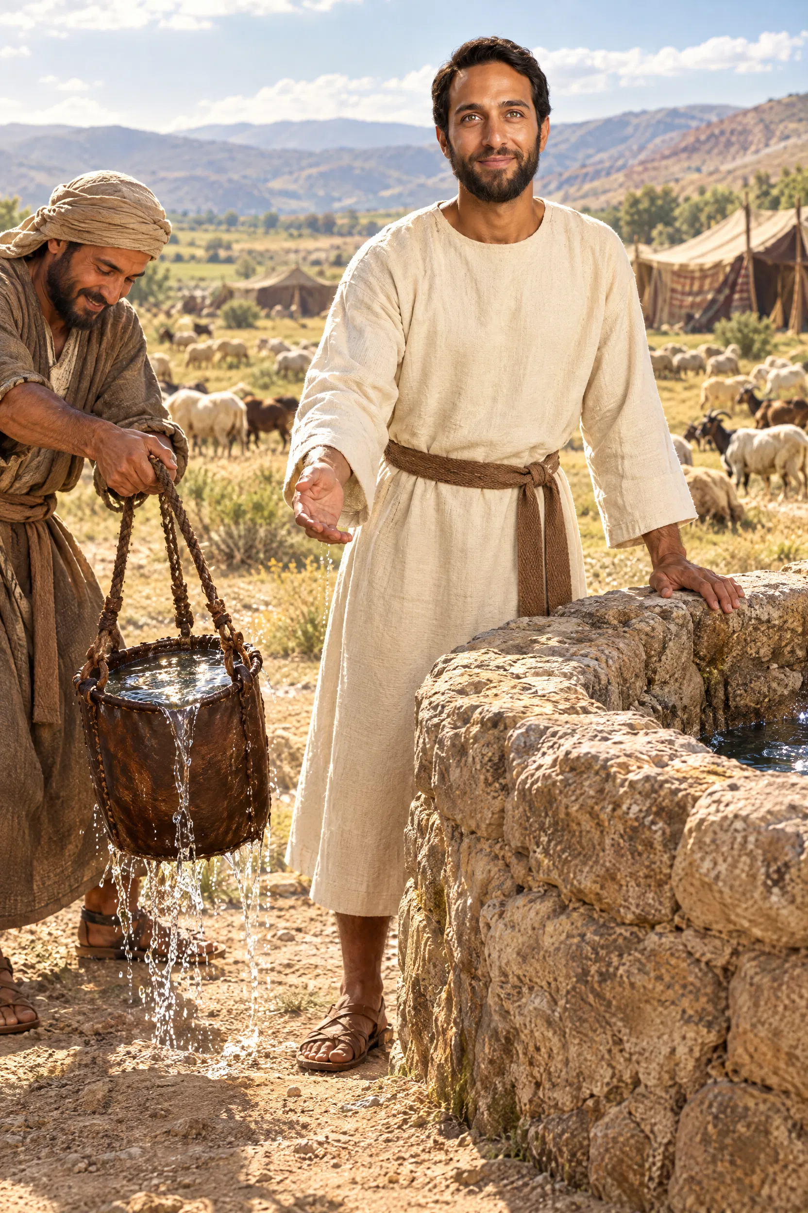Isaac's Servants Draw Water From the Well Rehoboth