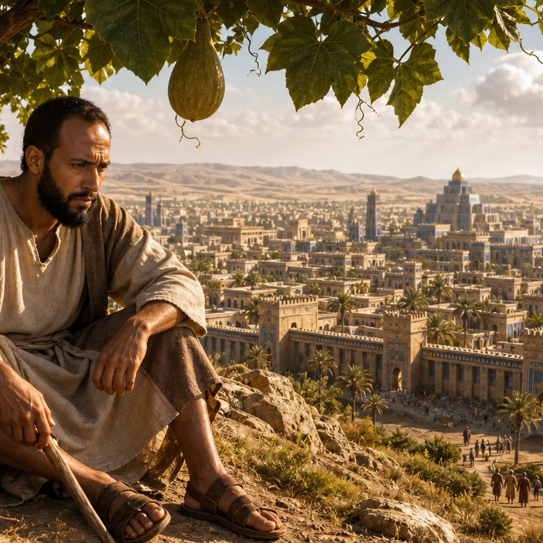 Jonah Beneath the Withered Gourd