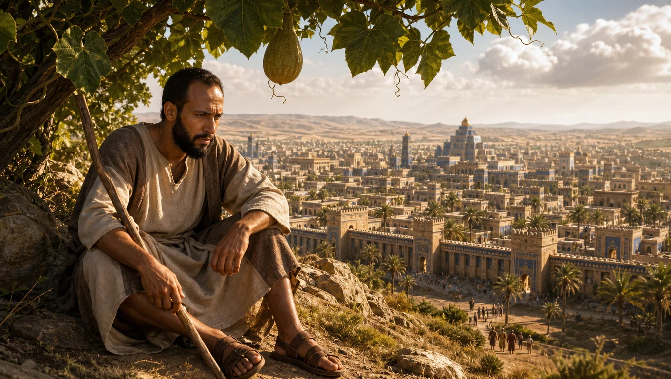 Jonah Beneath the Withered Gourd