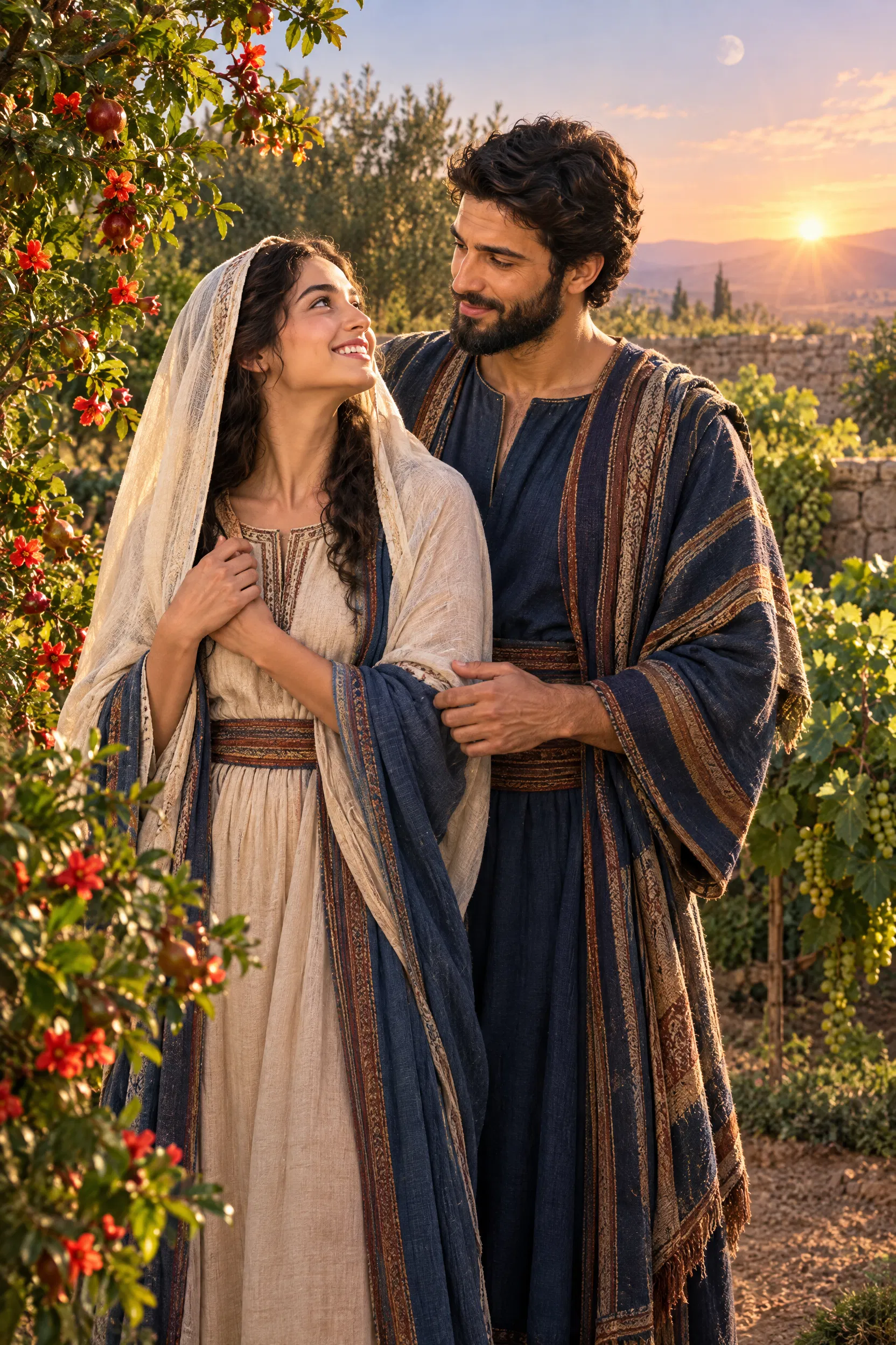 The Bride Meets Solomon in the Walnut Garden
