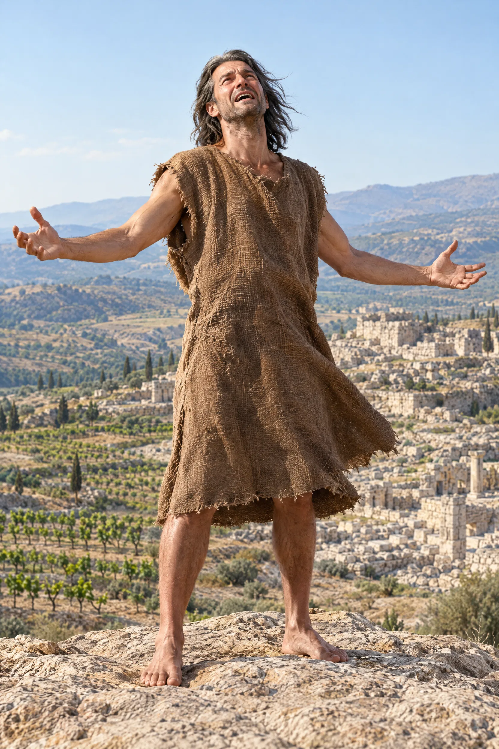 Micah Laments Over the Ruins of Samaria